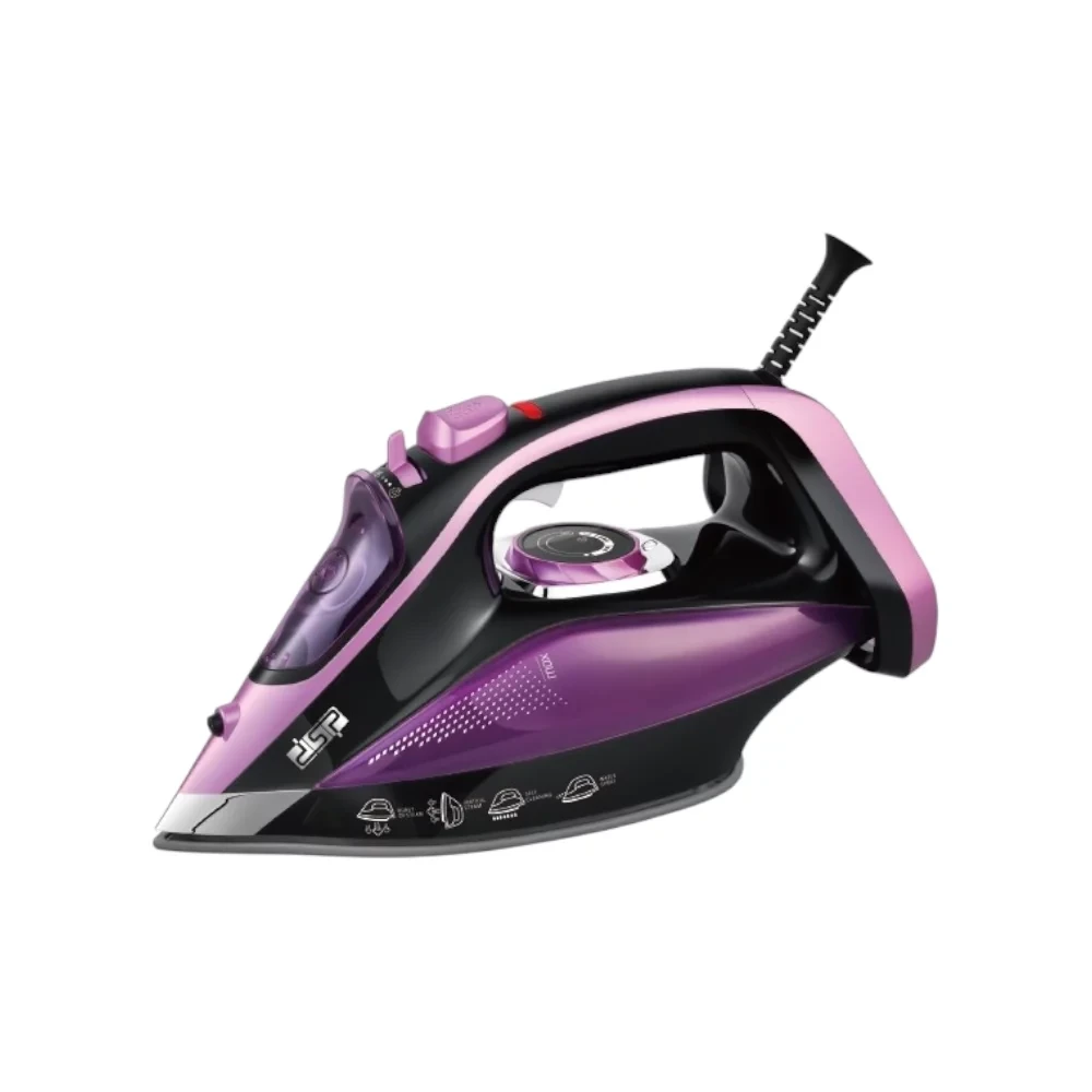 كاوية بخار DSP – قدرة 2000–2400 واط، خزان ماء 360 مل، بخار رأسي KD1365