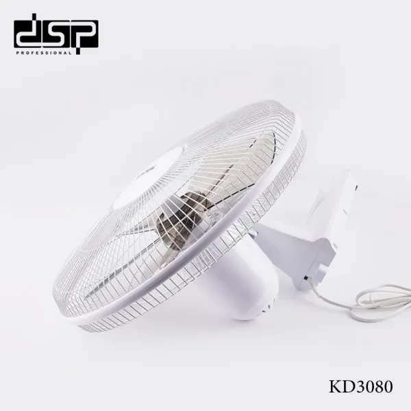مروحة جدار DSP 16 بوصة – ثلاث سرعات، دوران أفقي واسع – موديل KD3080