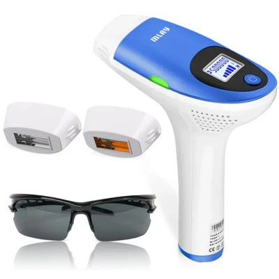 جهاز ليزر ملاي T3 لإزالة الشعر بالليزر بتقنية IPL – ‎500,000‎ ومضة، ثلاث عدسات متخصّصة لتجديد البشرة وعلاج حب الشباب