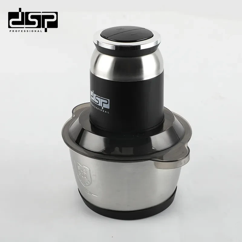 طحّانة ومحضِّر طعام دي اس بي – سعة 3 لتر، محرك نحاسي، وعاء ستانلس ستيل موديل KM-4101