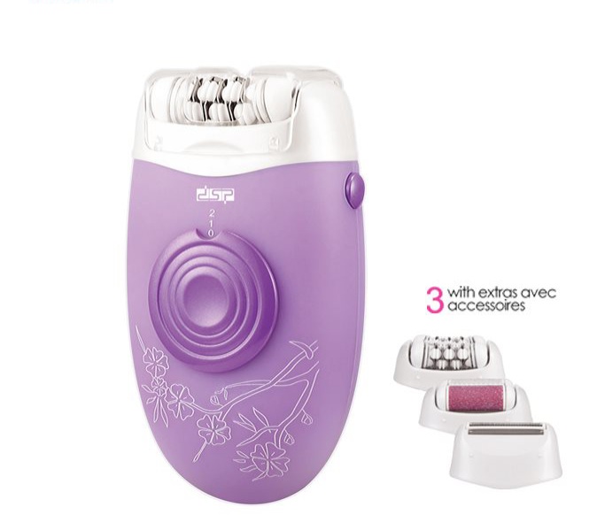 ماكينة إزالة الشعر دي إس بي (3 في 1) |  قوة 45 وات نظام الملاقط والحلاقة والتنعيم | قابلة للشحن بـ سرعتين - الموديل 80011