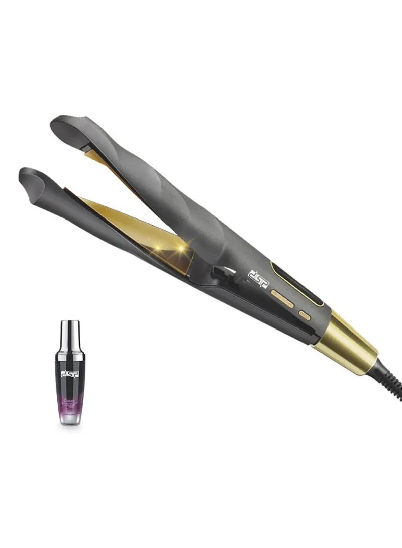 مِمّلس شعر 2-في-1 DSP – فرد وتجعيد سريع، ألواح سيراميكية عالية الجودة 10205A