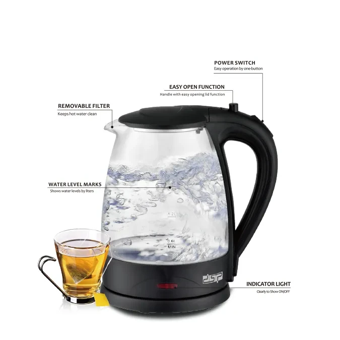 غلاية ماء كهربائية DSP  – قوة 2000 واط سعة ~8.1 لتر، قدرة عالية KD1129