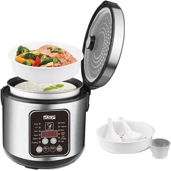 طباخة كهربائية DSP – سعة 5 لتر، قدرة 700 واط – موديل KB5004