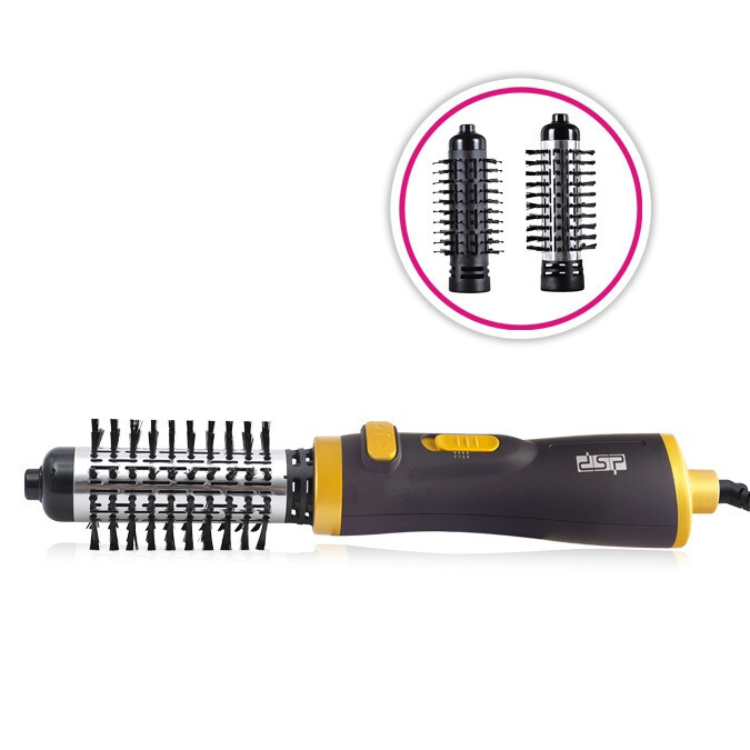 فرشاة الهواء الساخن دي إس بي (2 في 1) | تجفيف وتصفيف احترافي | رأس دوار وسلك مرن - الموديل 50046