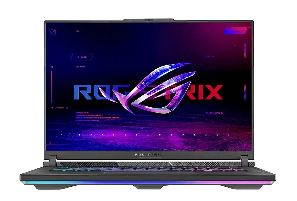 لابتوب ASUS ROG Strix G16 – شاشة 16 بوصة 165Hz | معالج Intel Core i9-13980HX الجيل الثالث عشر، رام 16GB DDR5، تخزين 1TB SSD، كرت شاشة RTX 4060 8GB – إصدار 2025