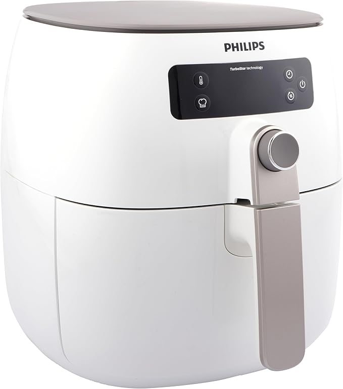قلاية فيليبس الهوائية الرقمية (الفئة المتقدمة) | سعة 0.8 كجم | قوة 1425 واط | تقنية التوزيع الحراري التوربيني | الموديل HD9645/24