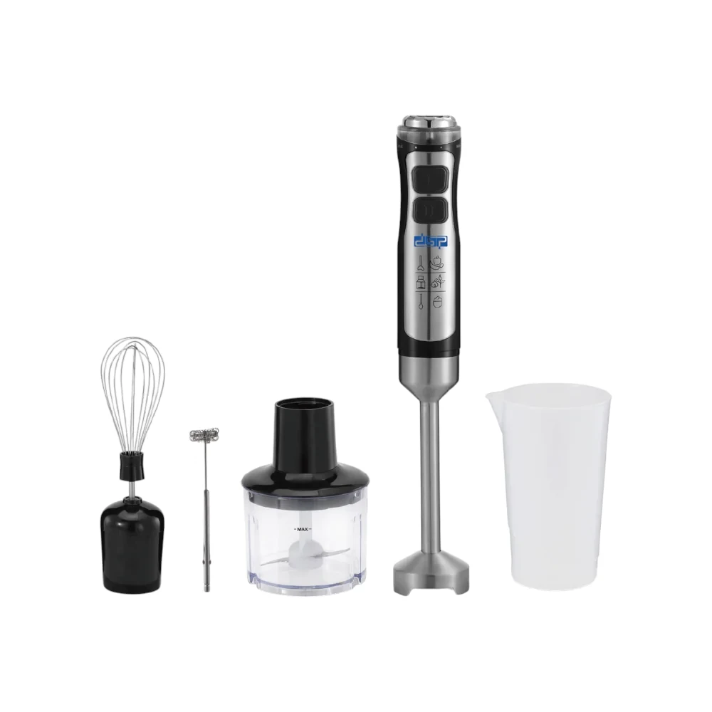 هراسة دي اس بي DSP KM1187 – قوة عالية وشفرات ستانلس ستيل لهرس الطعام بسرعة