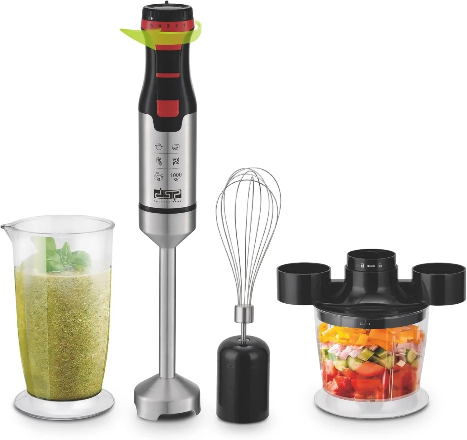 خلاط يدوي دي اس بي متعدد الاستخدام ‎1000 وات – موديل KM1157