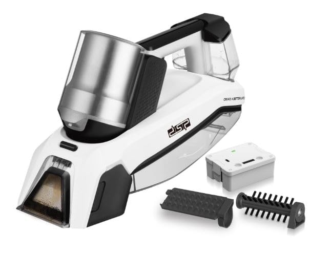 مكنسة غسيل المفروشات المحمولة دي إس بي | قوة شفط ذكية 63 واط | خزان مزدوج سعة 800 مل | مثالية للبقع والكنب والسيارات - الموديل KD2049