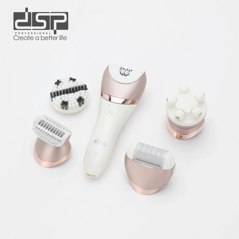 بكج ازالة الشعر و العناية بالبشرة من دي اس بي – 6 قطع، عناية كاملة بالوجه والجسم – موديل 70019