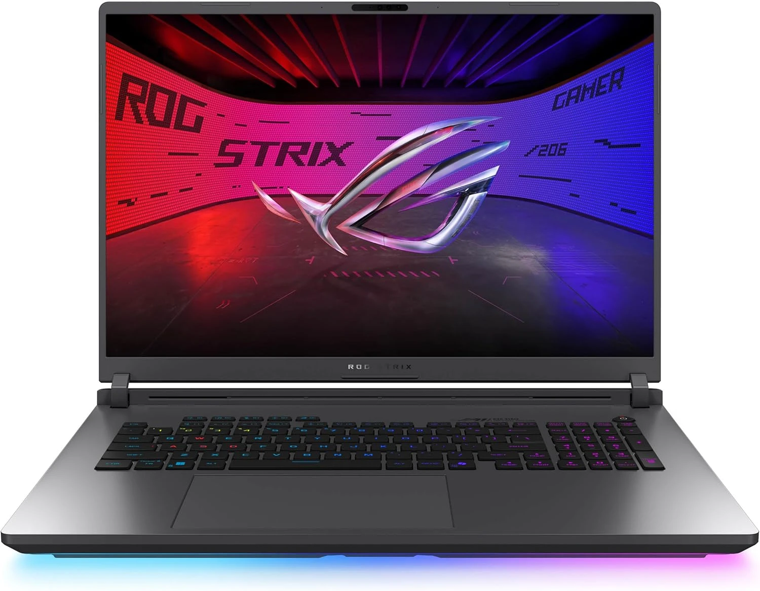 لابتوب ASUS ROG Strix G18 للألعاب – شاشة 18 بوصة 240Hz | معالج Intel Core Ultra 9 275HX، رام 32GB DDR5، تخزين 2TB SSD، كرت شاشة RTX 5070 Ti 12GB – إصدار 2025