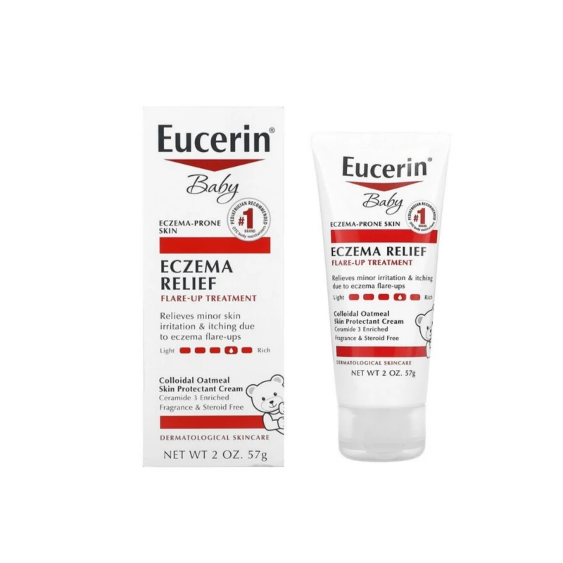 يوسيرين بيبي كريم للأطفال ضد الإكزيما – تهدئة فورية وترطيب طويل الأمد – آمن لحديثي الولادة – 57 جم